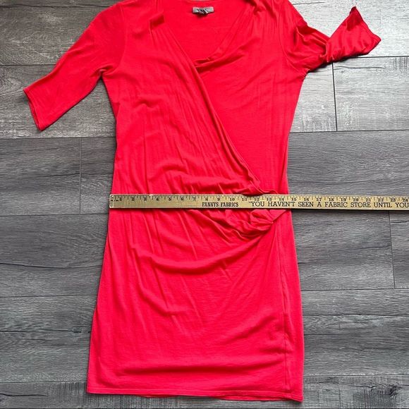 Helmut Cherry Tomato Red Body-con Dress Size Small - Picture 7 of 11